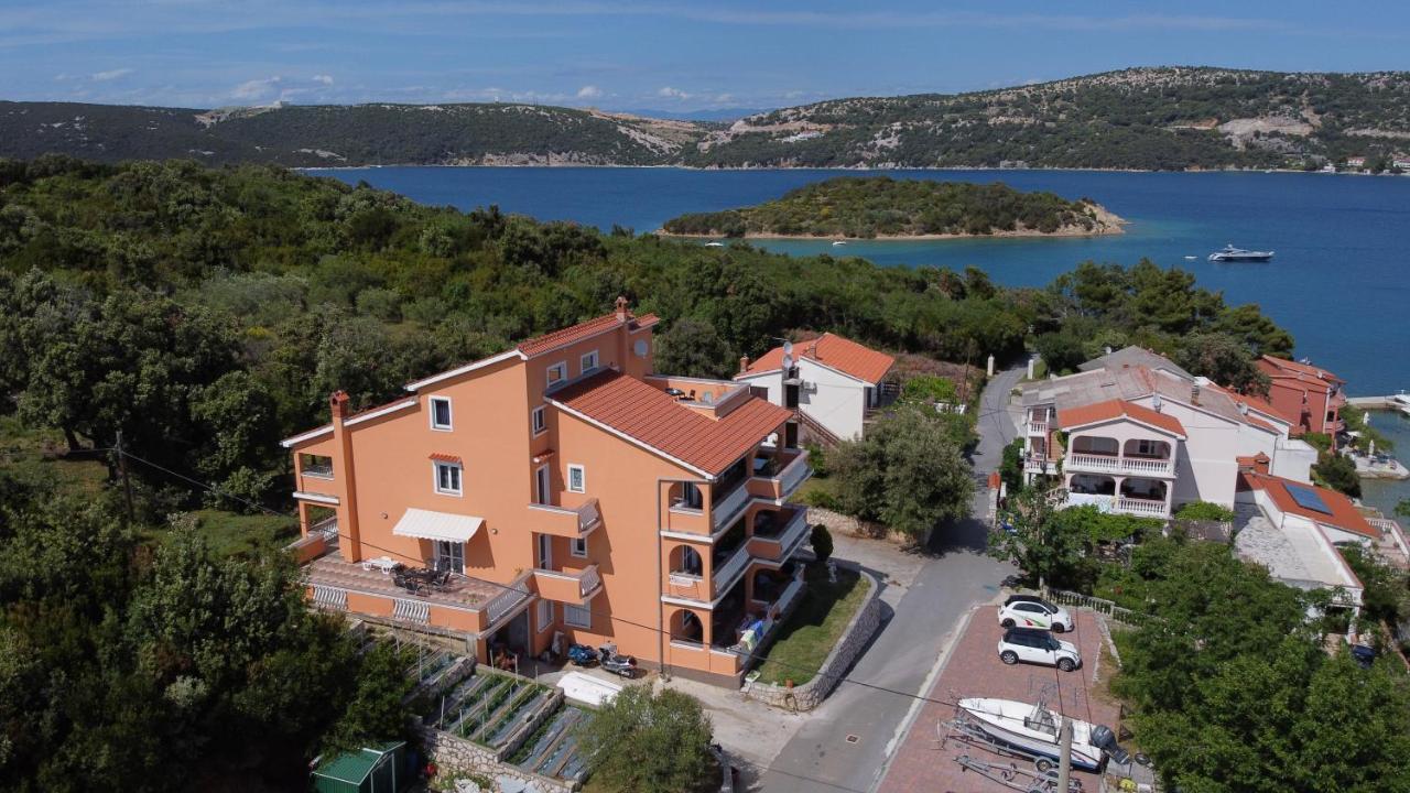 Apartman Rab Blue Supetarska Draga Kültér fotó